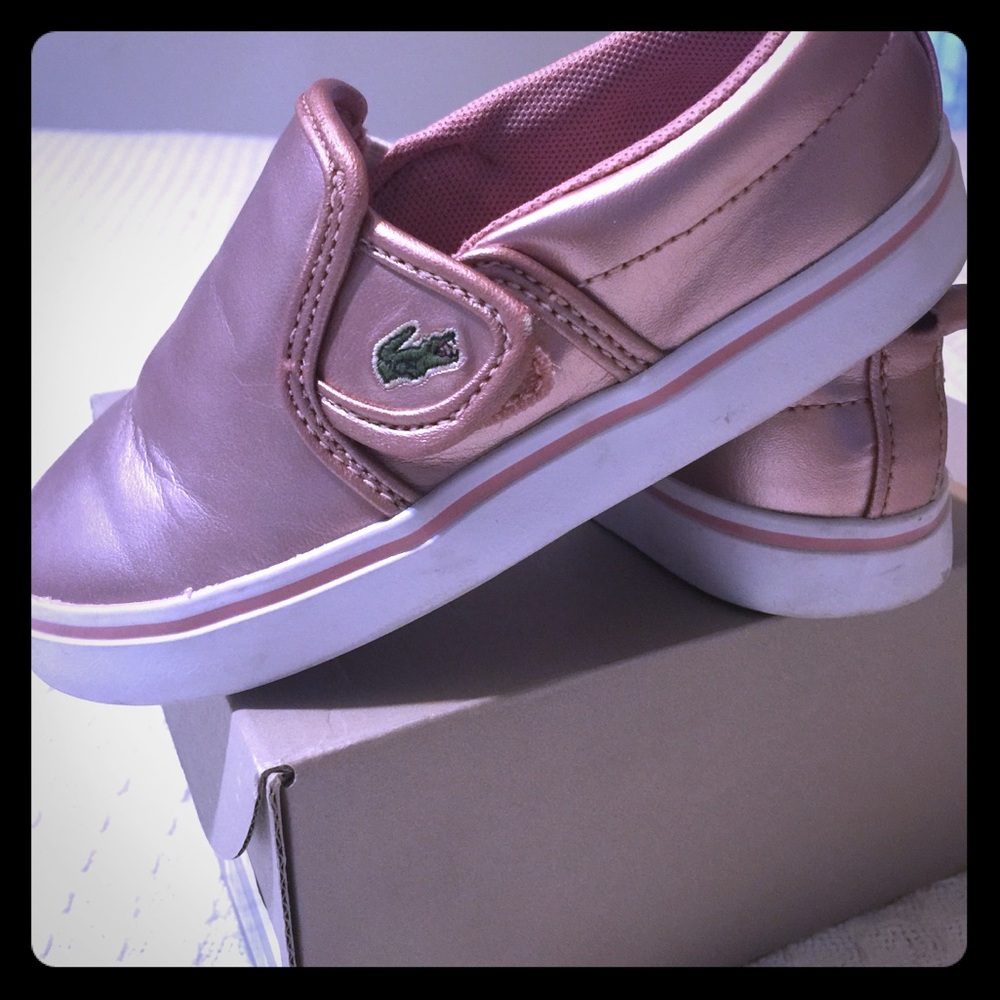 Girls rose cute shoes very good condition